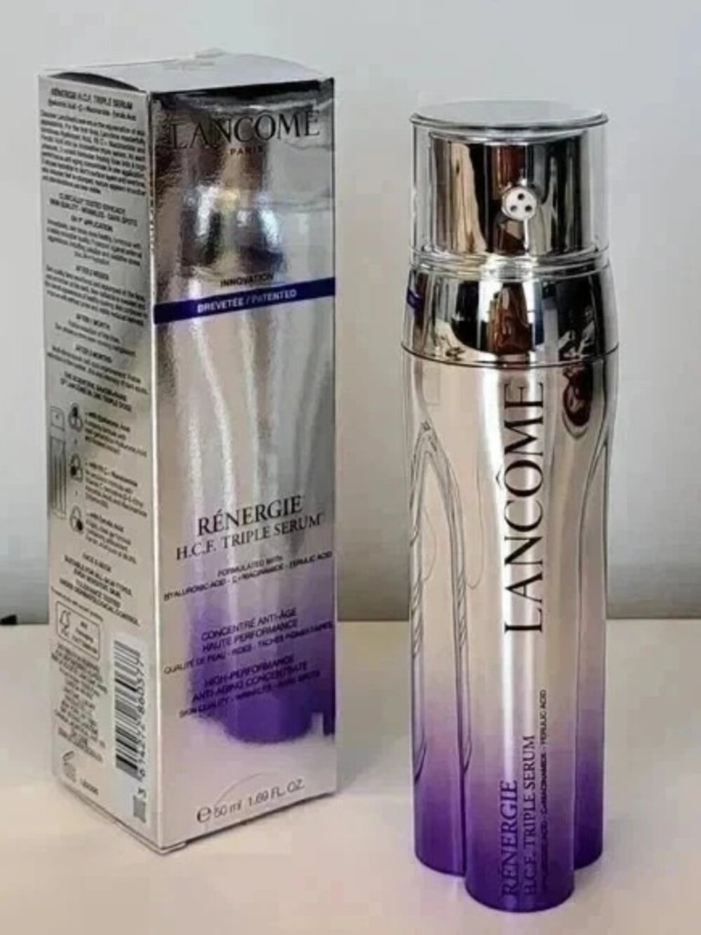 Lancome Renergie H.C.F Triple Serum ANTI-AGING 1.7oz /50mL New